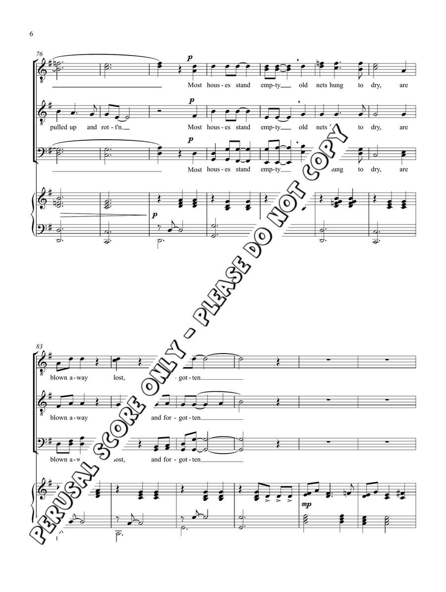 Make And Break Harbour TTBB scores gallery preview page 6