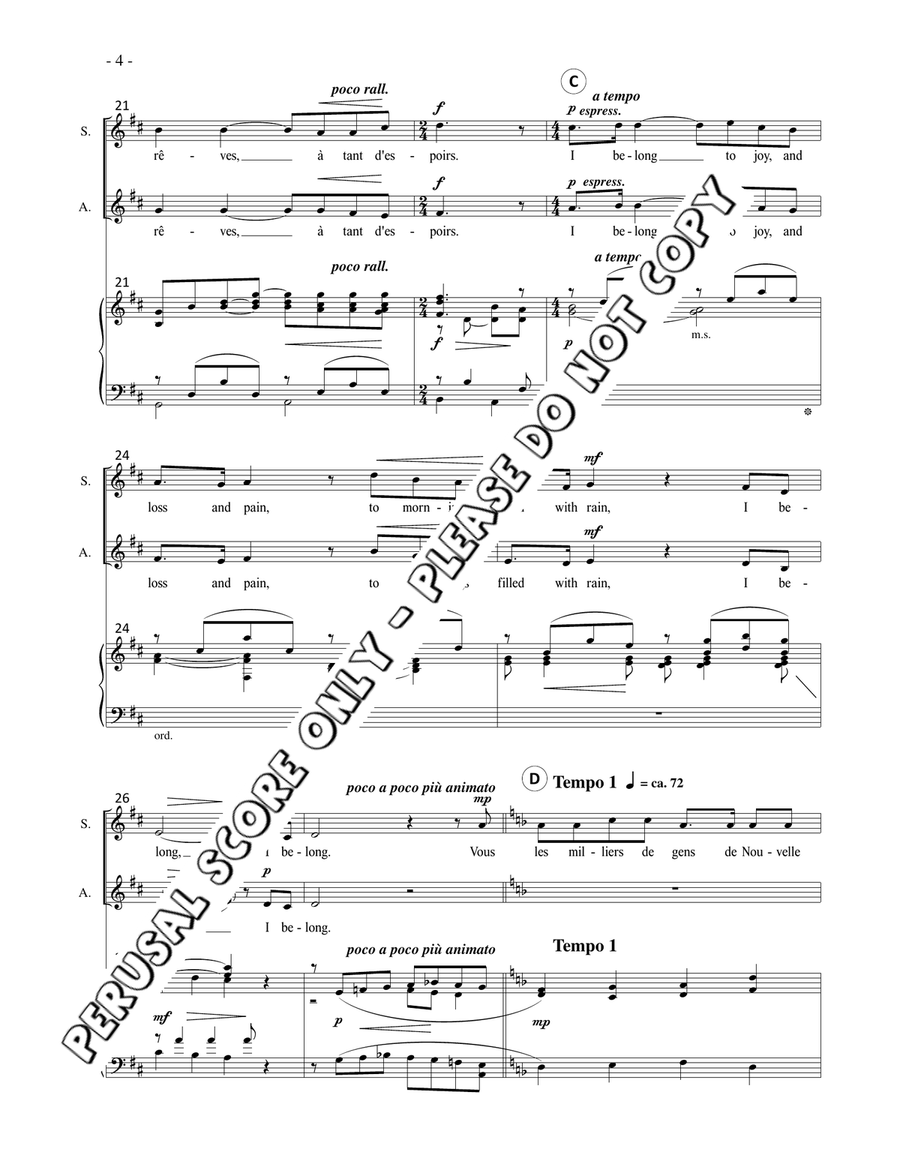 J'appartiens J'appartiens SSA scores gallery preview page 4