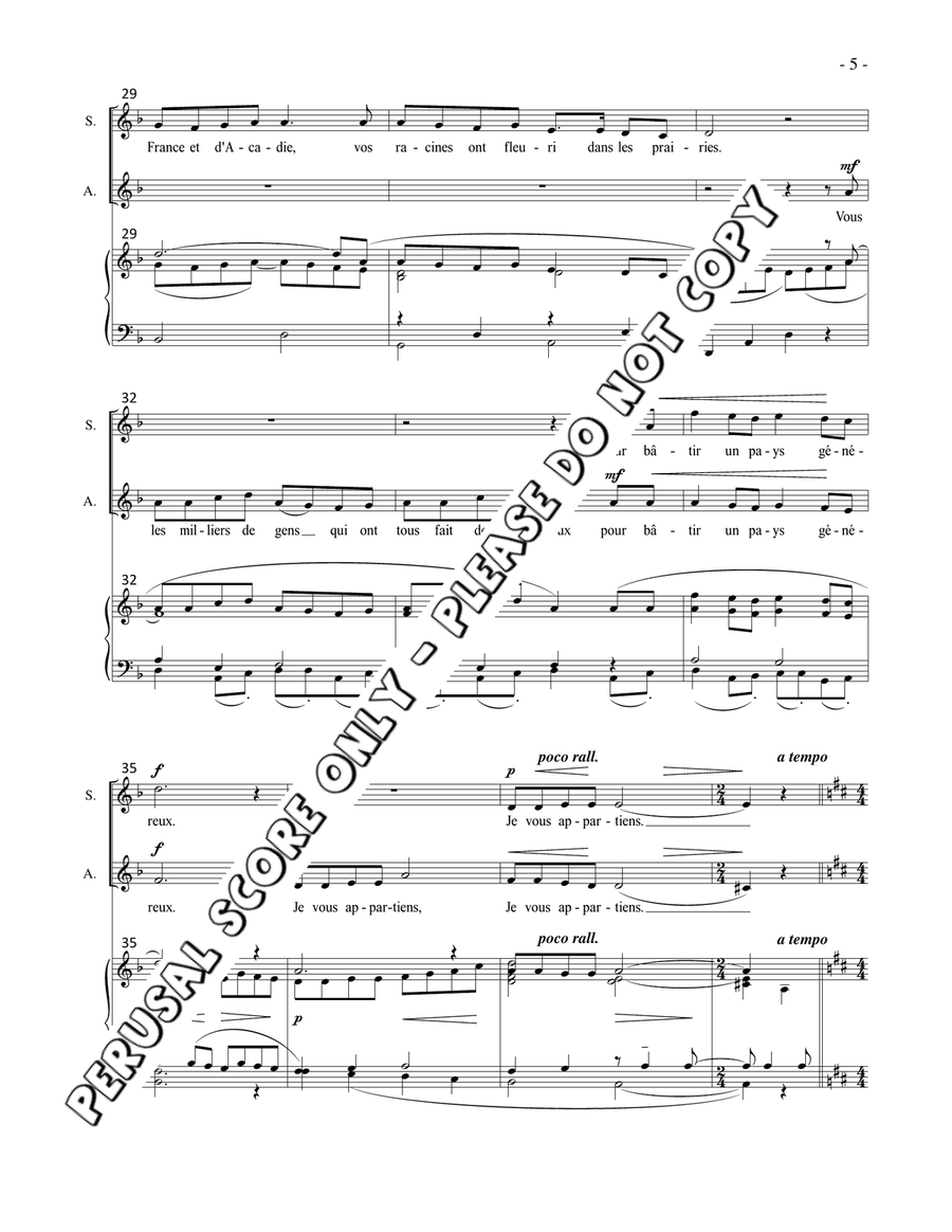 J'appartiens J'appartiens SSA scores gallery preview page 5