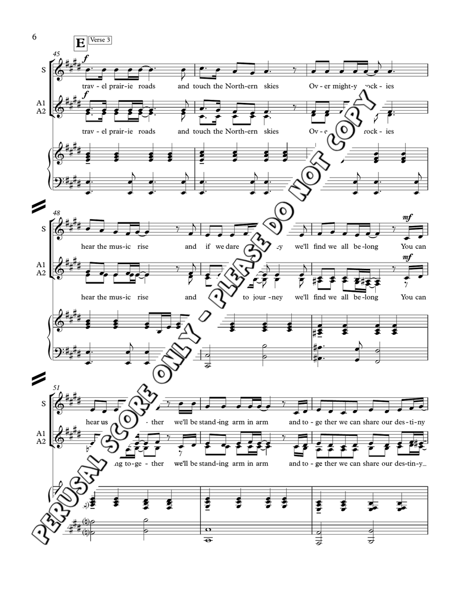 I Am Song I Am Song Women's Choir scores gallery preview page 6