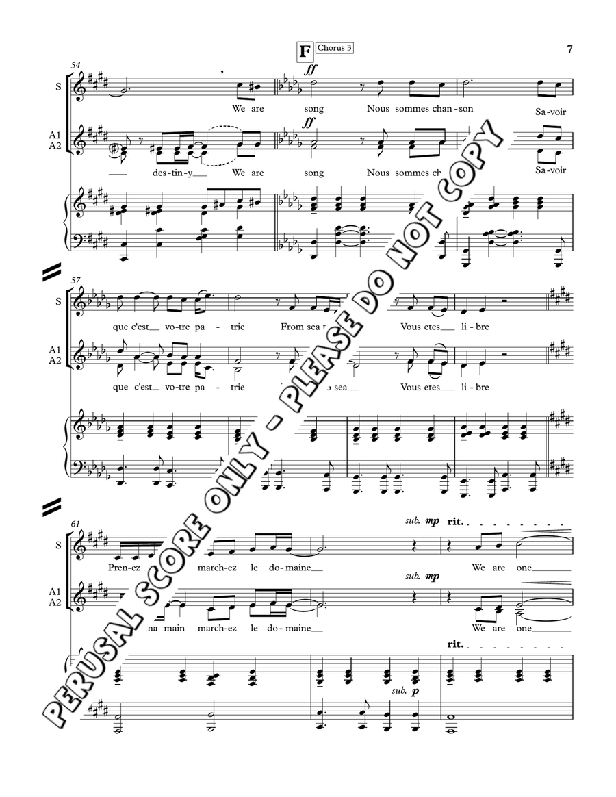 I Am Song I Am Song Women's Choir scores gallery preview page 7