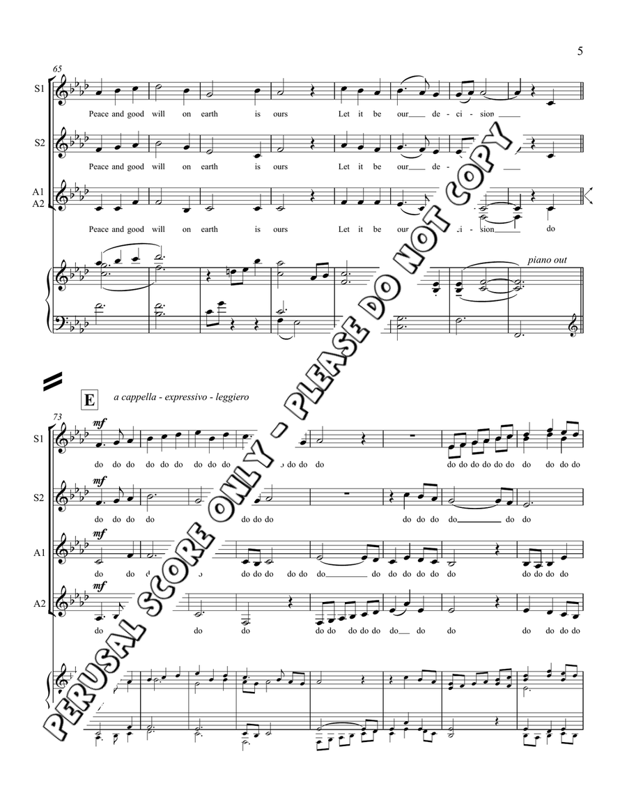 Solstice Song Solstice Song SSA scores gallery preview page 5