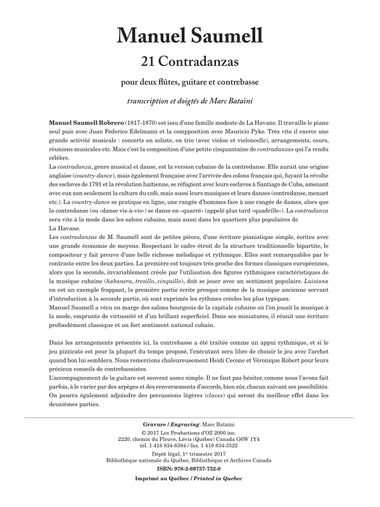 21 Contradanzas