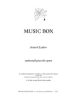 MUSIC BOX Optional Piccolo Part - LIADOV