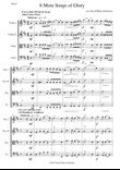 6 more Songs of Glory for string quartet
