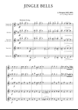Jingle Bells for Saxophone Quintet