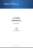 O Come, O Come Emmanuel