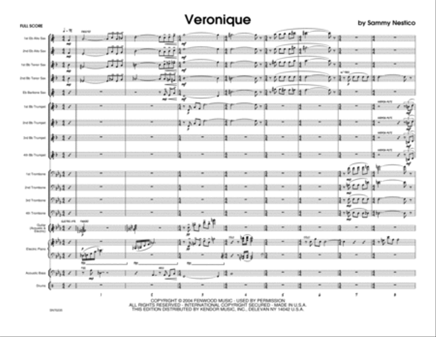 Veronique - Full Score Score scores gallery preview page 2
