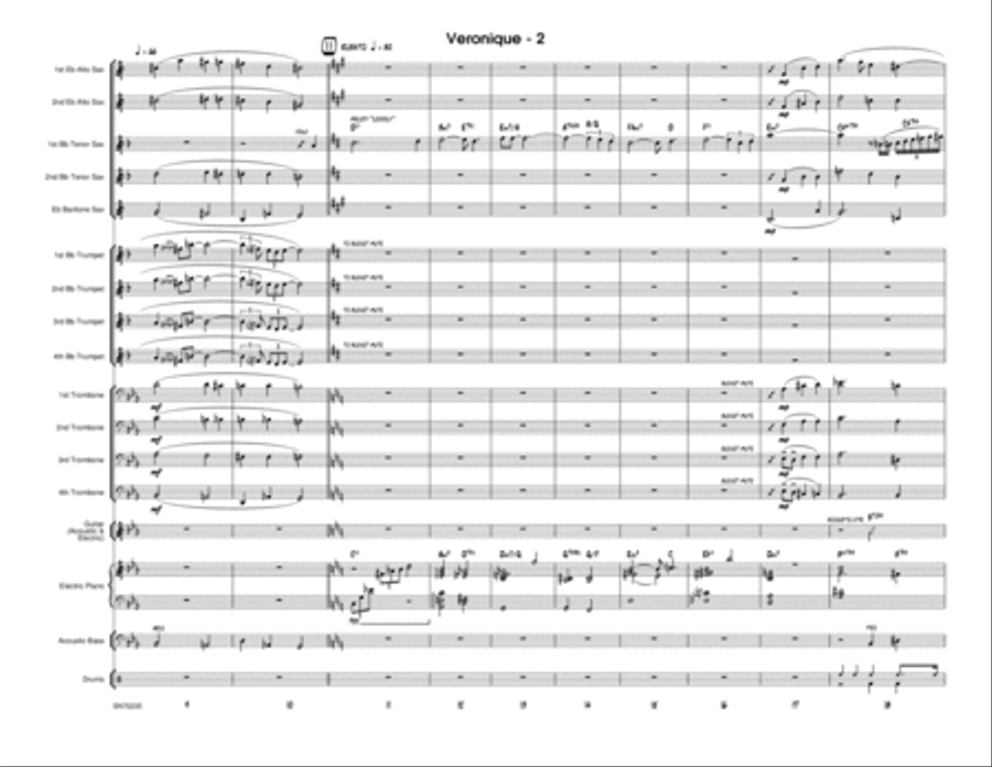 Veronique - Full Score Score scores gallery preview page 3