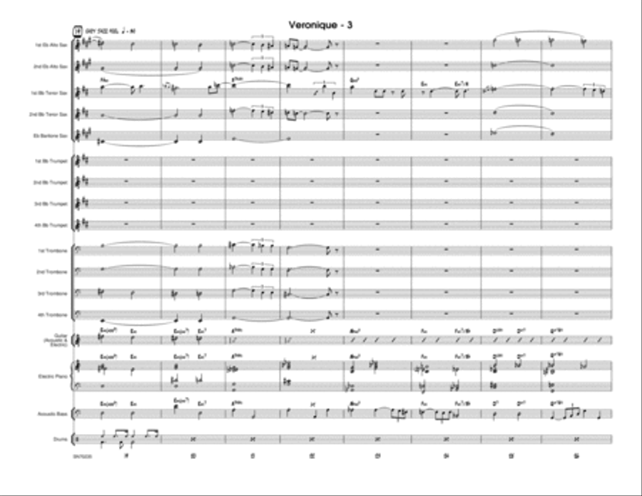 Veronique - Full Score Score scores gallery preview page 4