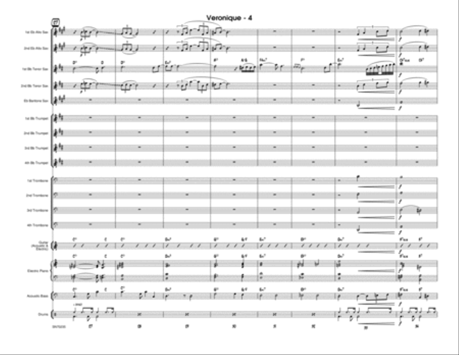 Veronique - Full Score Score scores gallery preview page 5