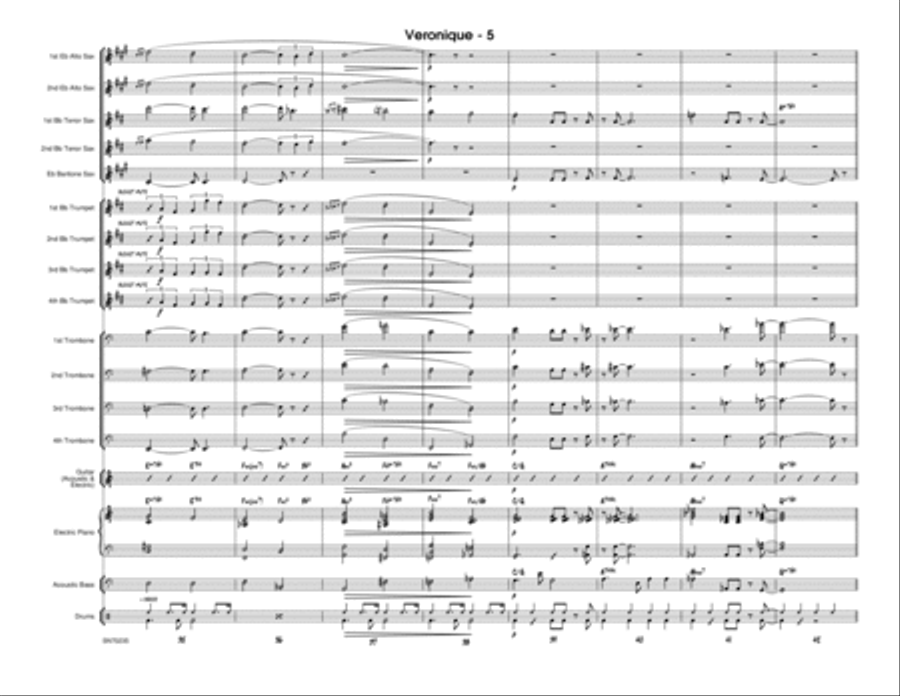 Veronique - Full Score Score scores gallery preview page 6