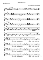Brick House Tenor Saxophone scores gallery preview page 3