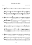 Be Like This River - Piano and Voice