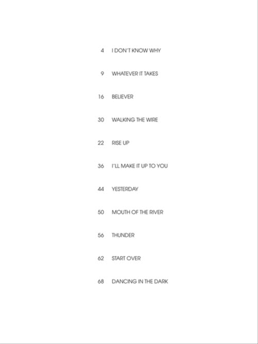 Imagine Dragons – Evolve Imagine Dragons – Evolve Piano, Vocal, Guitar scores gallery preview page 2