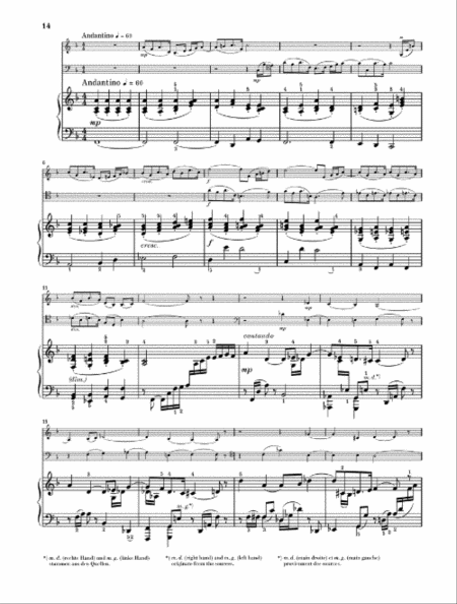 Piano Trio in D Minor Op. 120 Piano Trio scores gallery preview page 3