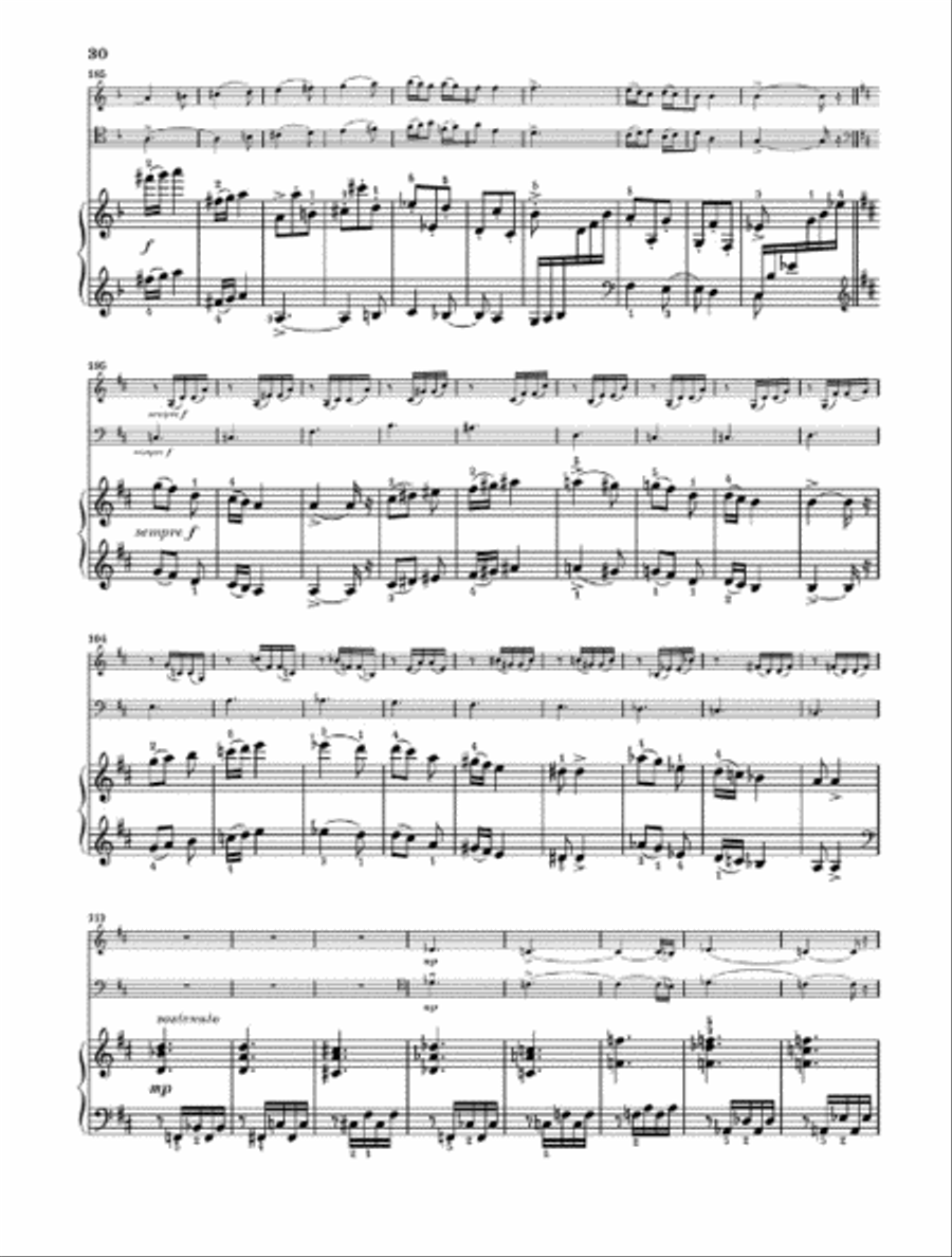 Piano Trio in D Minor Op. 120 Piano Trio scores gallery preview page 4