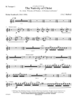 The Nativity of Christ - Bb Trumpet 1