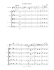Carl Maria Von Webber: Country Dance/Ländlicher tanz for Violin solo and String Orchestra