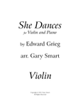 Violin part for 