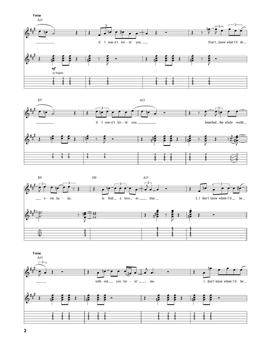 Don't Know What I'd Do Don't Know What I'd Do Acoustic Guitar scores gallery preview page 2