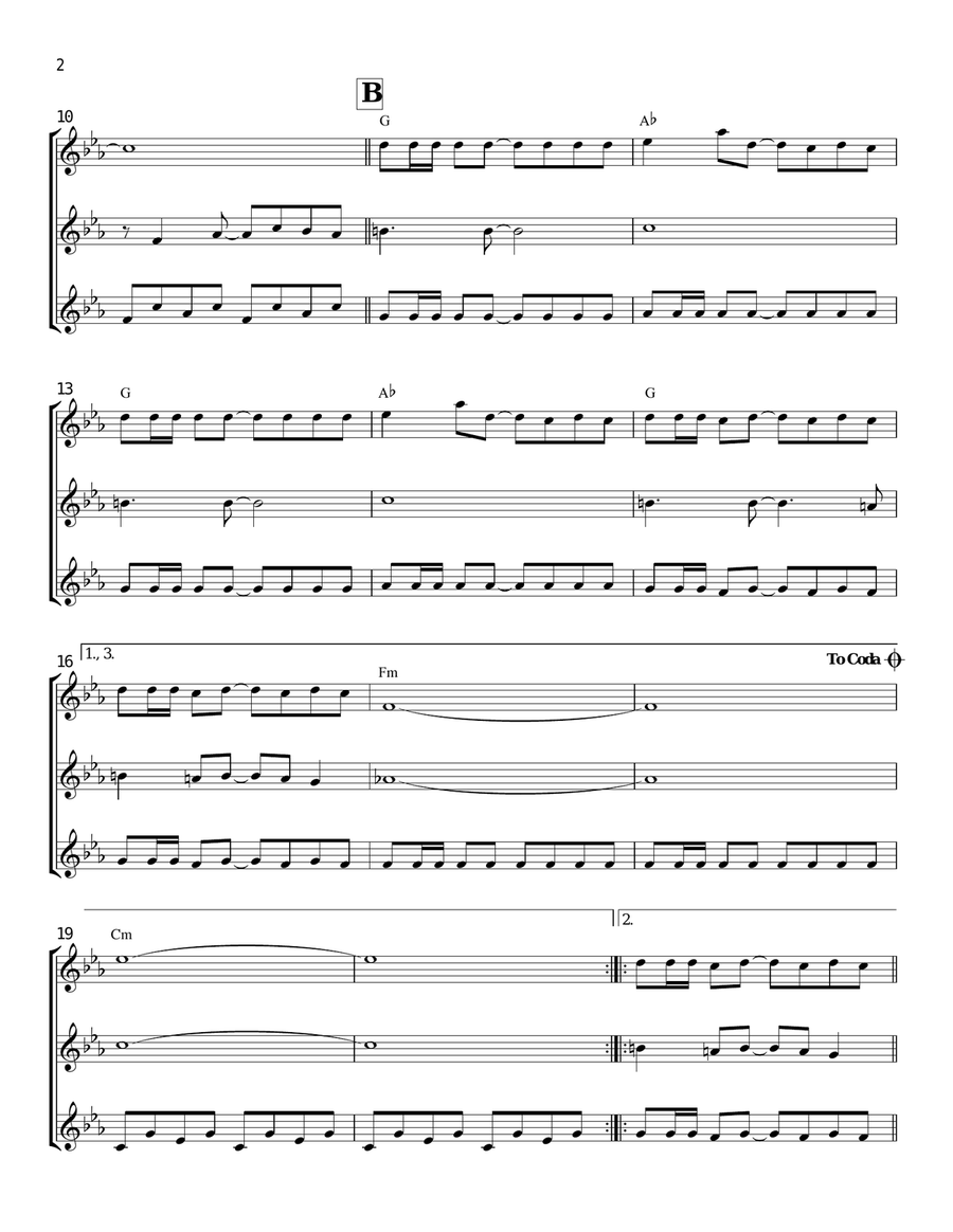Pipeline Pipeline Ukulele scores gallery preview page 2