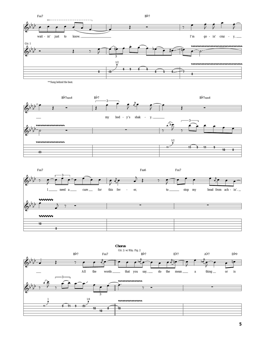 What I Wanna Hear What I Wanna Hear Acoustic Guitar scores gallery preview page 5
