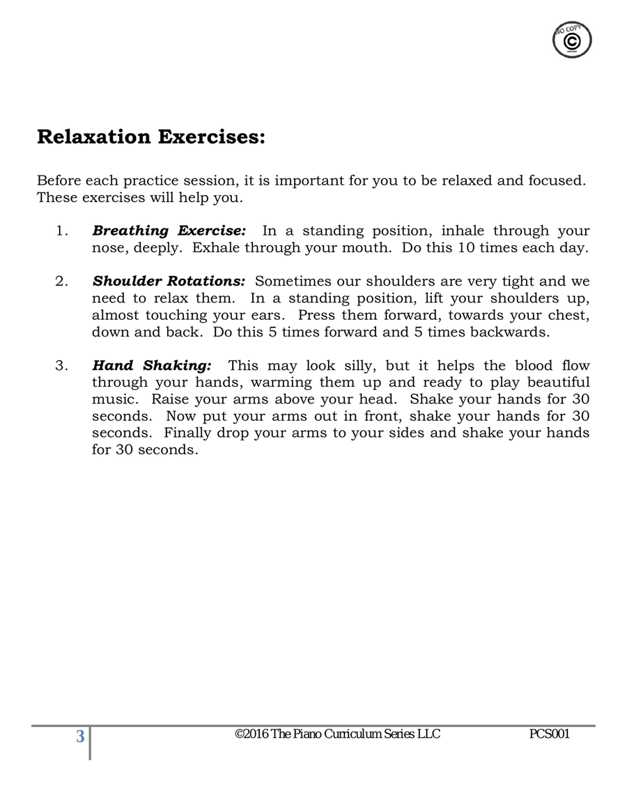 The Piano Lesson Companion Book-Preparatory Level Piano Method scores gallery preview page 4