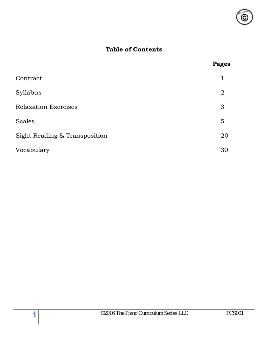 The Piano Lesson Companion Book-Preparatory Level Piano Method scores gallery preview page 5