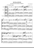 Quartetto per archi Sensazioni
