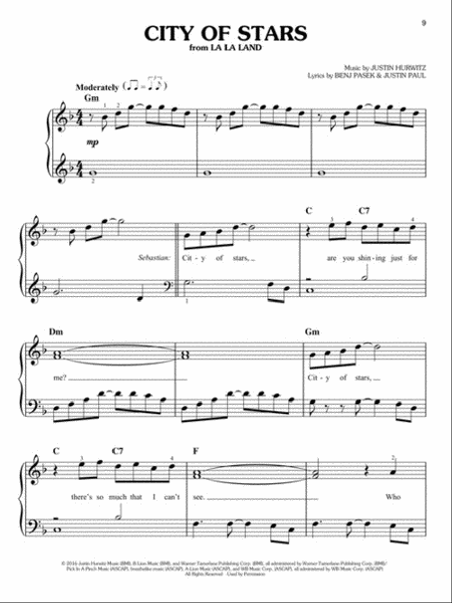 Top Hits of 2017 Piano, Vocal, Guitar scores gallery preview page 4