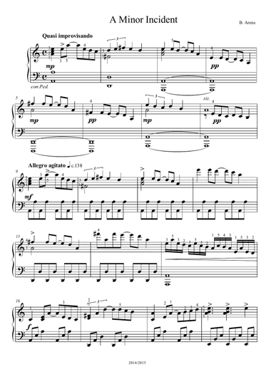 A Minor Incident