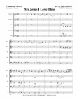 My Jesus I Love Thee for Brass Quintet