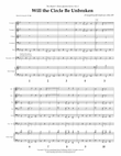 Will the Circle Be Unbroken for Brass Quintet