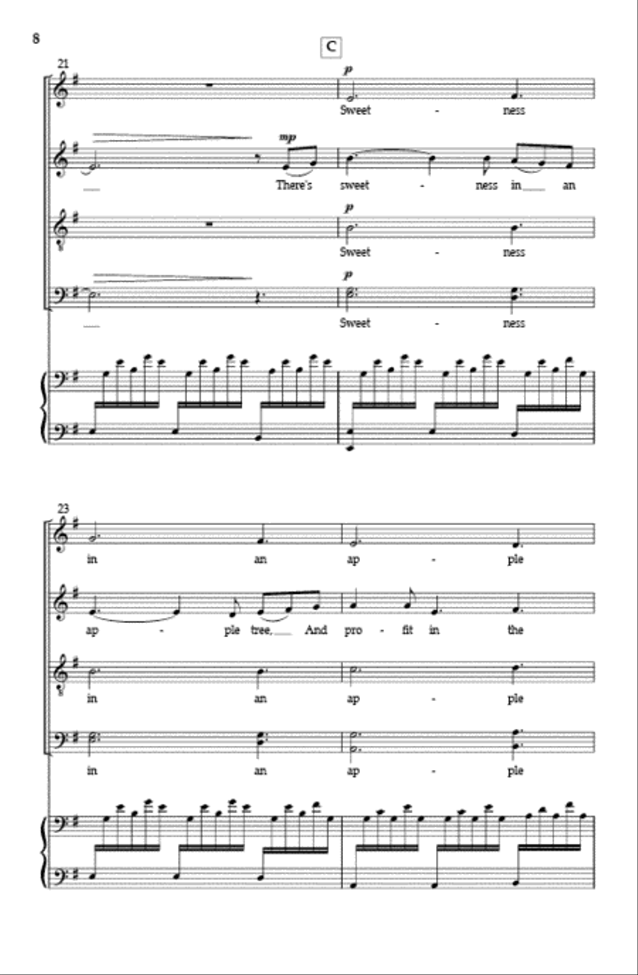 The Rose (SATB) The Rose (SATB) Divisi scores gallery preview page 7