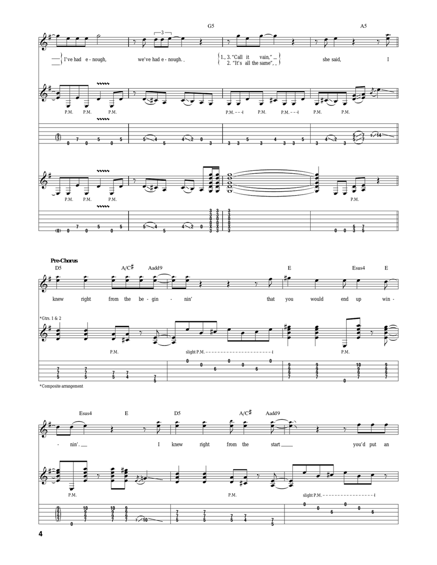 Round And Round Round And Round Acoustic Guitar scores gallery preview page 4