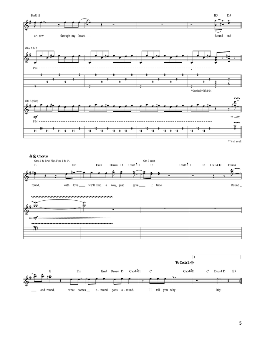 Round And Round Round And Round Acoustic Guitar scores gallery preview page 5