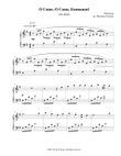 O Come, O Come Emmanuel (piano solo)