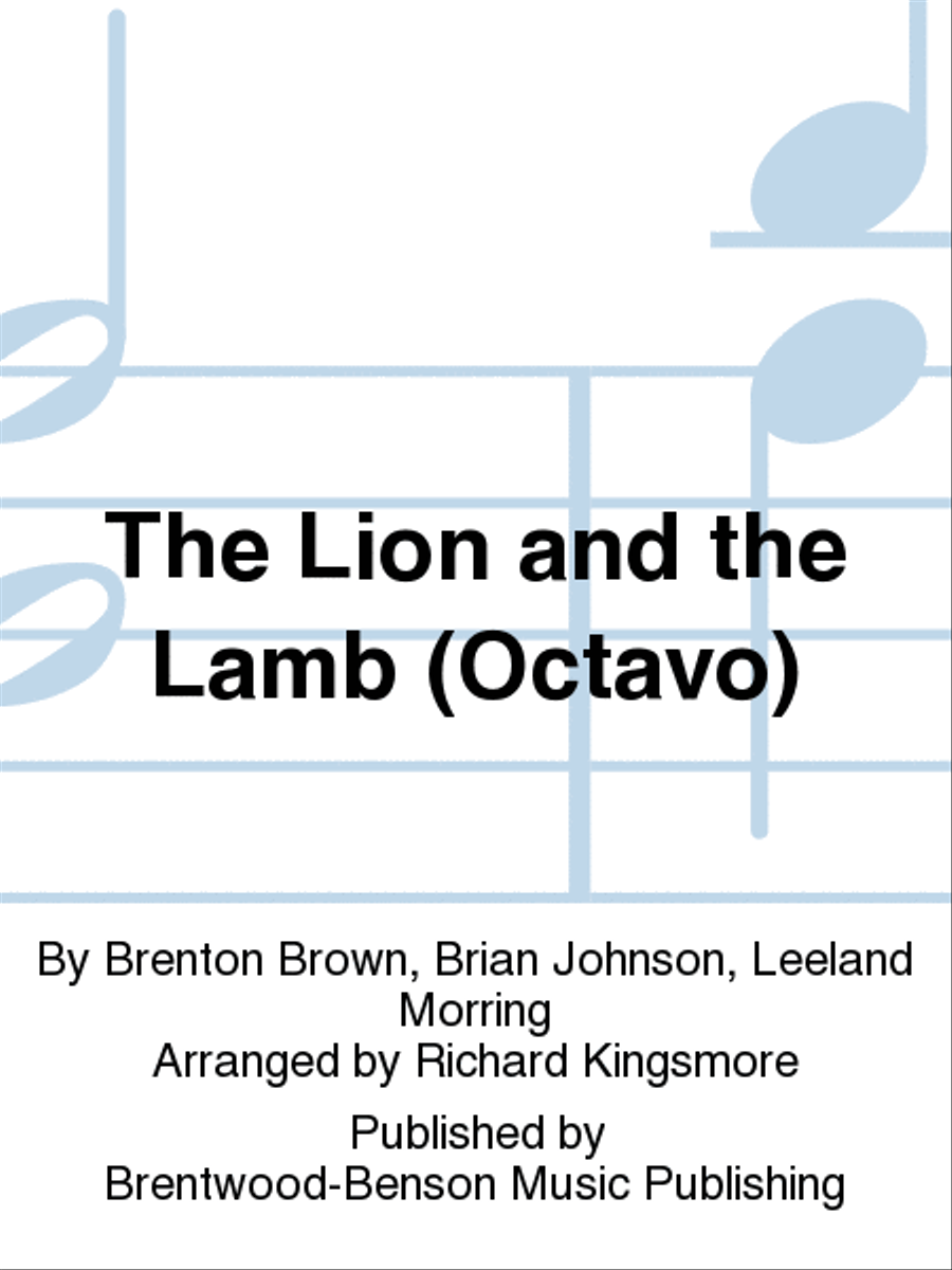The Lion and the Lamb (Octavo) Choir scores gallery preview page 1
