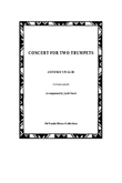 Concert for two trumpets