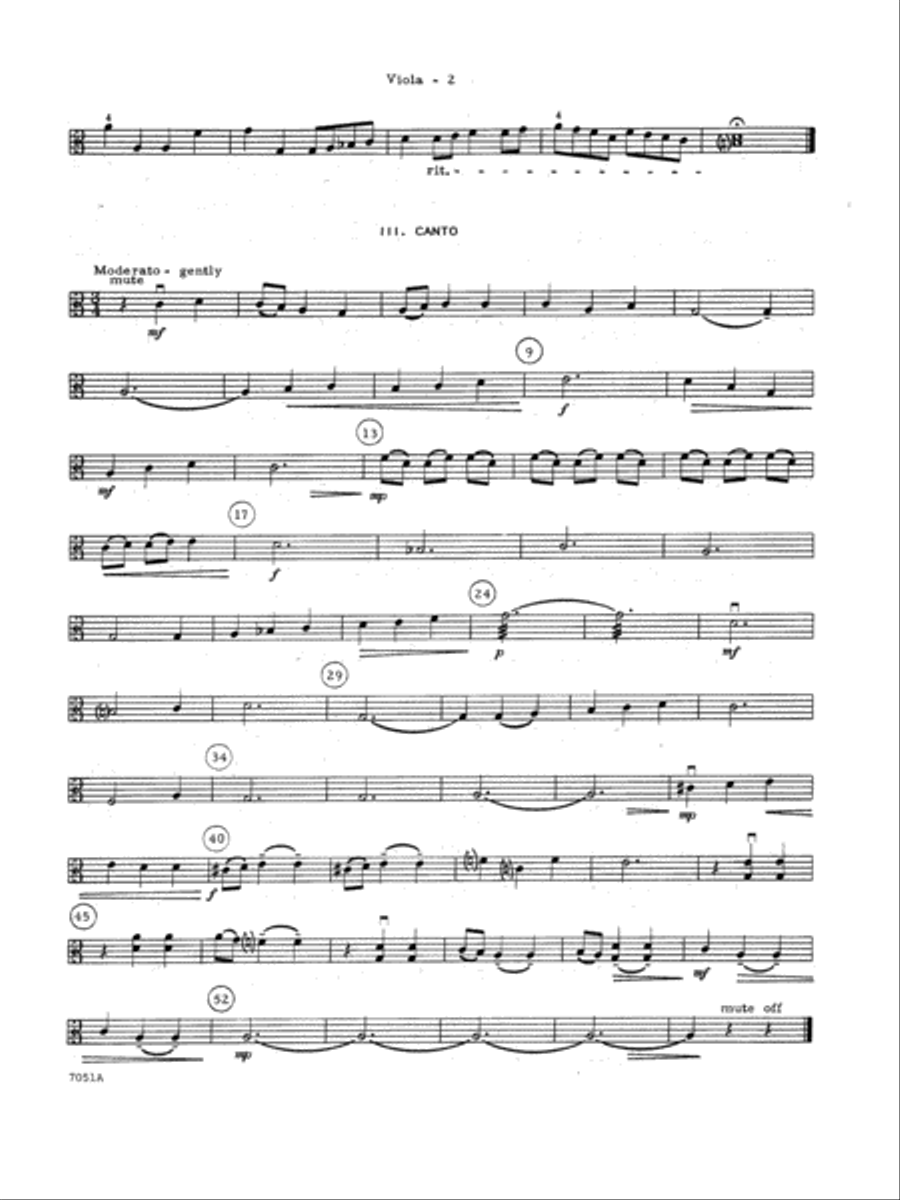 Suite for Strings - Viola String Orchestra scores gallery preview page 2
