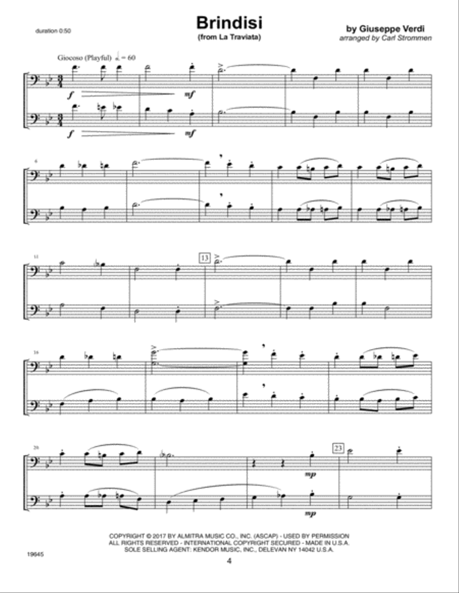 Second Year FlexDuets - Bass Clef Instruments Bass Clef Instrument scores gallery preview page 3
