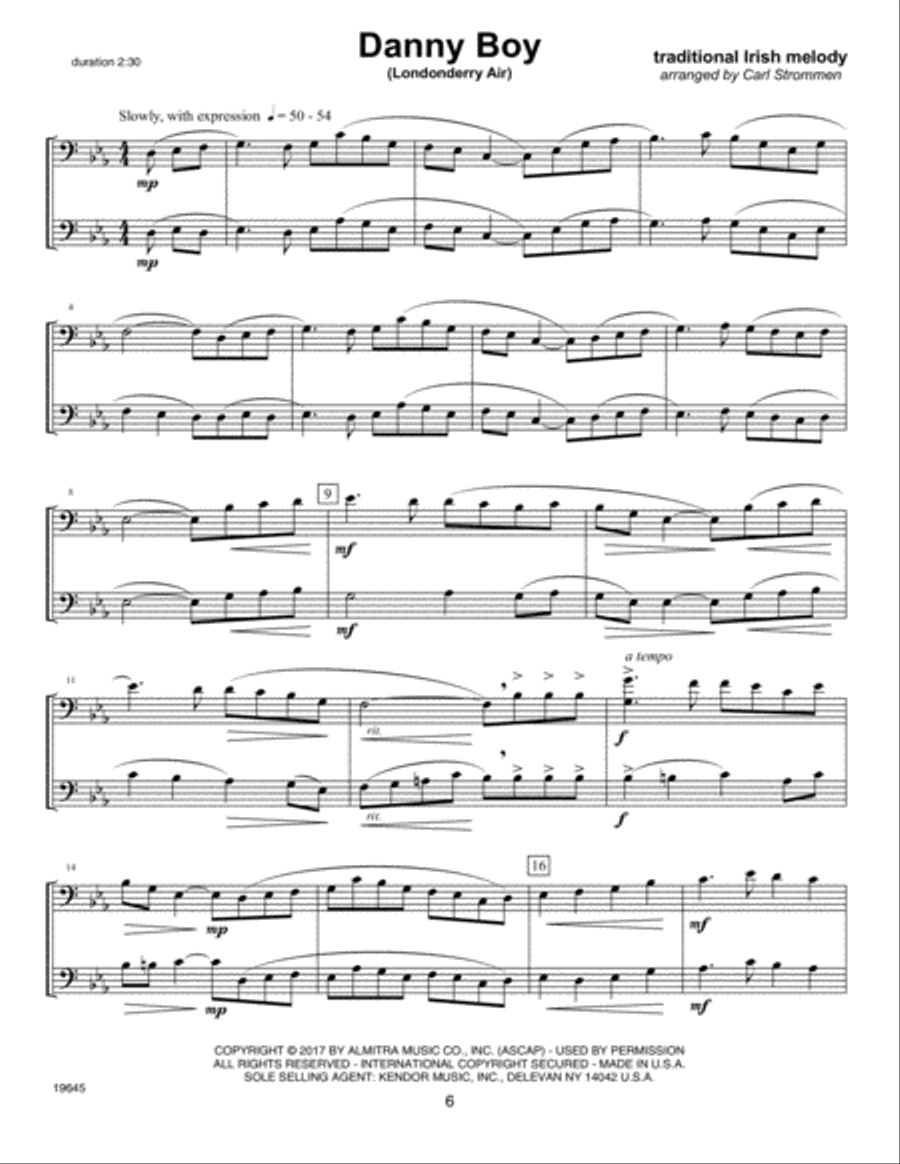 Second Year FlexDuets - Bass Clef Instruments Bass Clef Instrument scores gallery preview page 5