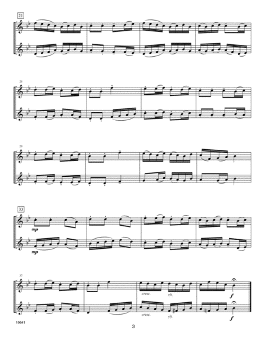 Second Year FlexDuets - C Treble Clef Instruments C Instrument scores gallery preview page 2