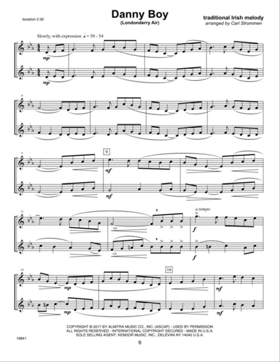 Second Year FlexDuets - C Treble Clef Instruments C Instrument scores gallery preview page 5