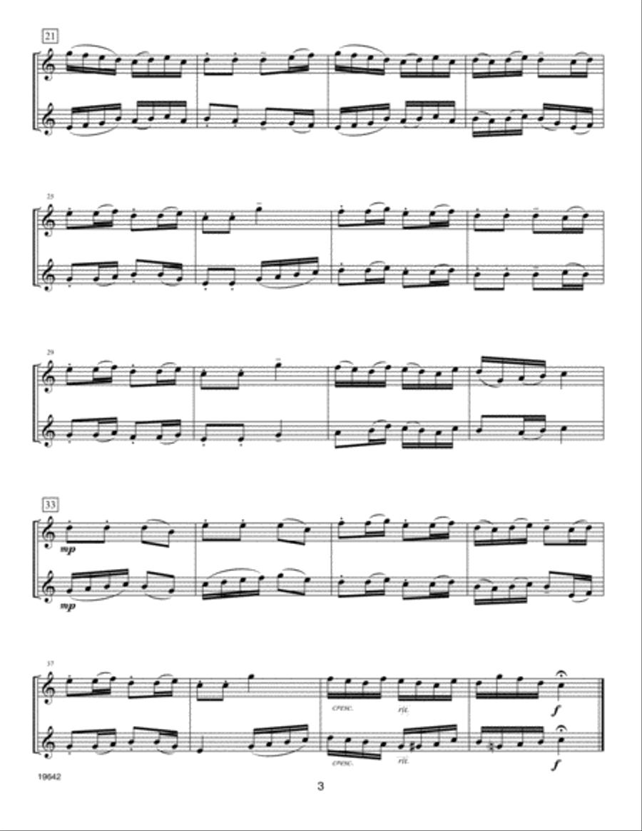 Second Year FlexDuets - Bb Instruments B-Flat Instrument scores gallery preview page 2