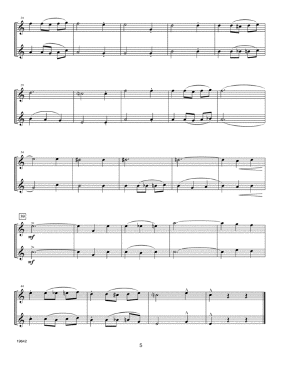Second Year FlexDuets - Bb Instruments B-Flat Instrument scores gallery preview page 4