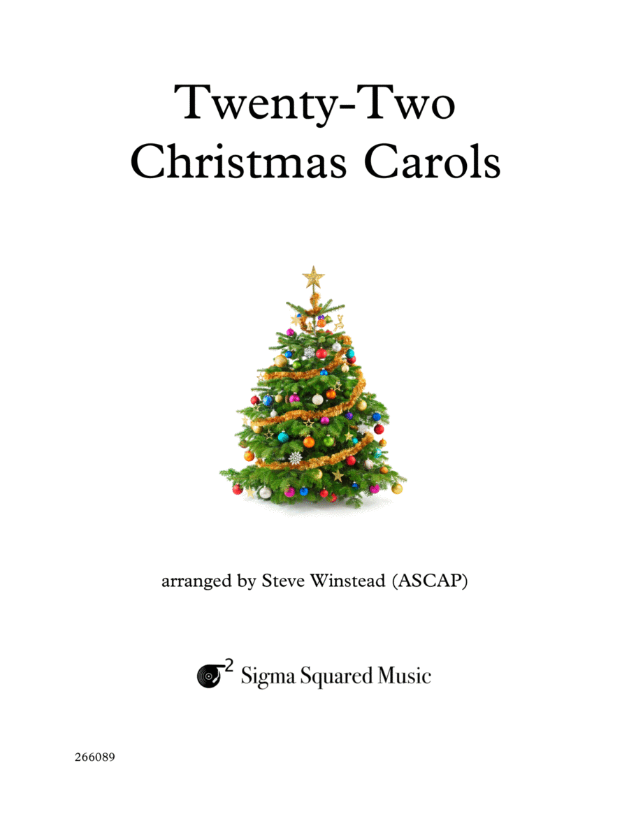 Twenty-Two Christmas Carols for Concert Band Concert Band scores gallery preview page 1