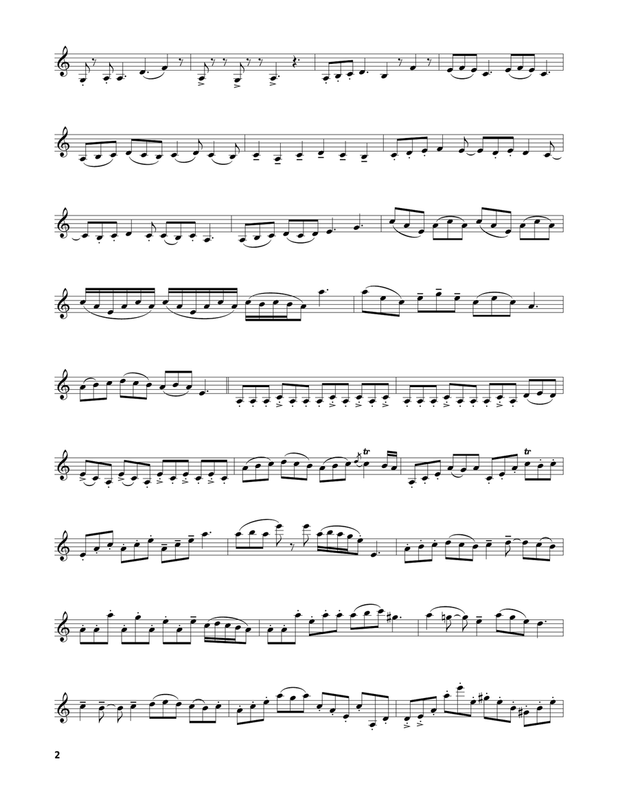 Right Round Right Round Violin Solo scores gallery preview page 2