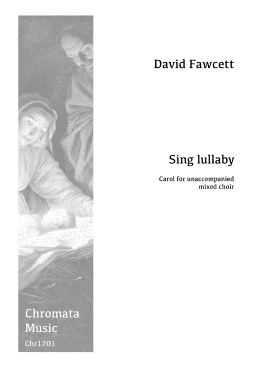 Sing lullaby 4-Part scores gallery preview page 1